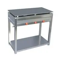 STAINLESS STEEL DHOSA BHATTI (40X20X12)