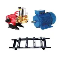 HIGH PRESSURE HTP-22 PUMP WITH 2HP ELECTRIC MOTOR