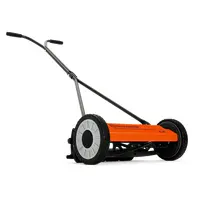 HUSQVARNA HAND OPERATED PUSH REEL LAWN MOWER, 16 INCHES