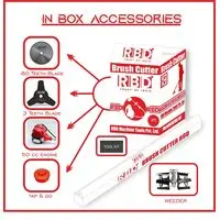 RBD BACKPACK BRUSH CUTTER 4 STROKE HEAVY DUTY 50CC
