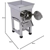 STAINLESS STEEL COMMERCIAL WET MILL GRINDER 2HP