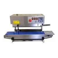 CONTINUOUS BAND SEALER AVERAGE QUALITY, SS VERTICAL
