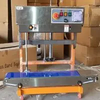 CONTINUOUS BAND SEALER AVERAGE QUALITY, SS VERTICAL