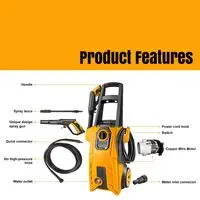 ELECTRIC HIGH PRESSURE WASHER, 1800W