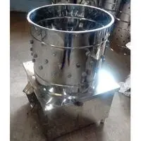 5 BIRDS CHICKEN FEATHER CLEANING MACHINE WITH 1 HP MOTOR