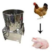 5 BIRDS CHICKEN FEATHER CLEANING MACHINE WITH 1 HP MOTOR