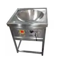 STAINLESS STEEL 20 LTR ELECTRIC KADAI WITH STAND 26 INCH