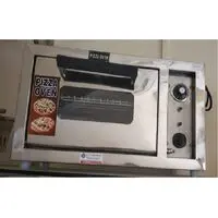 STAINLESS STEEL ELECTRIC OPERATED PIZZA OVEN, 18X18 INCH