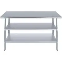STAINLESS STEEL KITCHEN WORK TABLE (26=500)