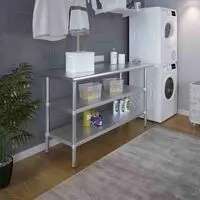 STAINLESS STEEL KITCHEN WORK TABLE (26=500)
