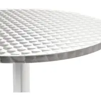 STAINLESS STEEL ROUND FAST FOOD TABLE