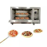 STAINLESS STEEL GAS OPERATED PIZZA OVEN, 12X18 INCH