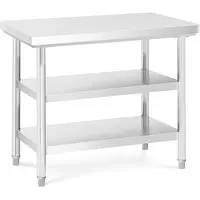 STAINLESS STEEL KITCHEN WORK TABLE (18=400)