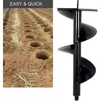 2" INCH EARTH AUGER DRILL BIT