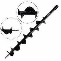 4" INCH EARTH AUGER DRILL BIT