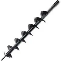 4" INCH EARTH AUGER DRILL BIT