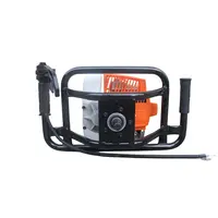 DOUBLE WOLF 68CC EARTH AUGER  (DOUBLE HANDLE WITH HEAVY FRAME)WITH 6 INC BIT