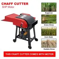 NEPTUNE HEAVY DUTY CHAFF CUTTER WITH 5 HP MOTOR