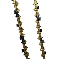 DOUBLE WOLF 18 INCH CHAIN GOLD