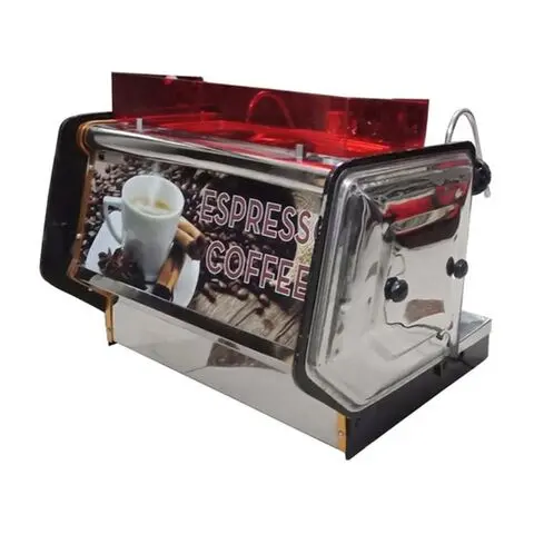 ELECTRIC AND GAS INDIAN TYPE COFFEE MACHINE, 18 INCHES