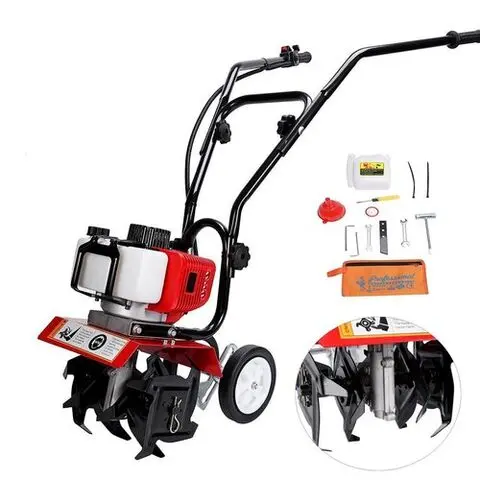 MINI POWER TILLER/WEEDER, 52 CC, 2 STROKE