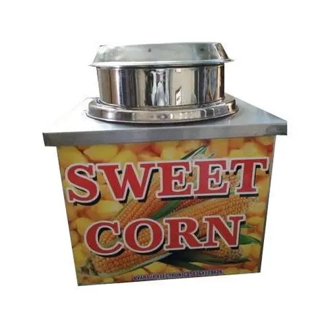 SWEET CORN MACHINE, 3 BOWLS, 2000 W