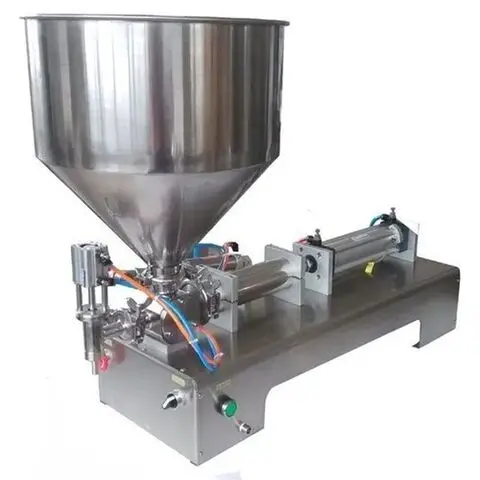 SINGLE HEAD PASTE FILLING MACHINE, 30 TO 300 ML