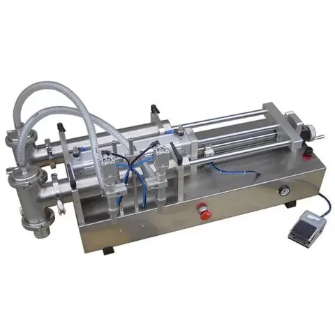 DOUBLE HEADED LIQUID PACKAGING MACHINE WITH 50-500 ML CAPACITY