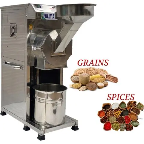 3 HP FULLY AUTOMATIC DRY COMMERCIAL PULVERIZER MACHINE