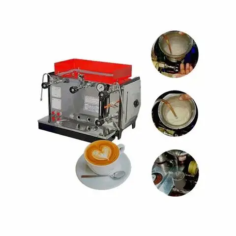 ELECTRIC & GAS OPERATED INDIAN ESPRESSO COFFEE MACHINE WITH AUTOCUT 20 INCH