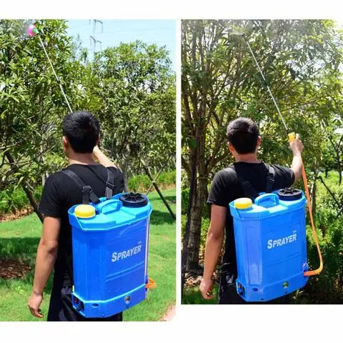 BACKPACK 16 LITER MANUAL & BATTERY SPRAYER, 12V , 8 AMP