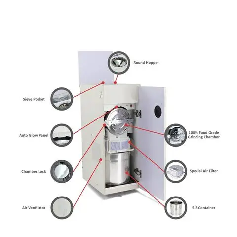 FULLY AUTOMATIC FLOUR MILL OR ATTA CHAKKI, 1 HP, 8 KG/HR
