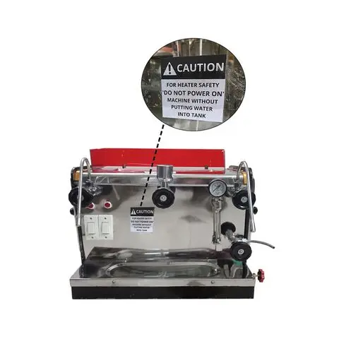 ELECTRIC AND GAS INDIAN TYPE COFFEE MACHINE, 18 INCHES