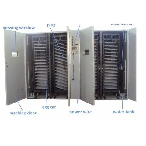 AUTOMATIC 3000 CAPACITY METAL BODY INCUBATOR
