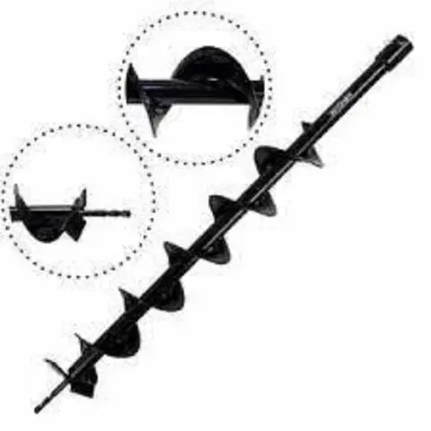 4" INCH EARTH AUGER DRILL BIT
