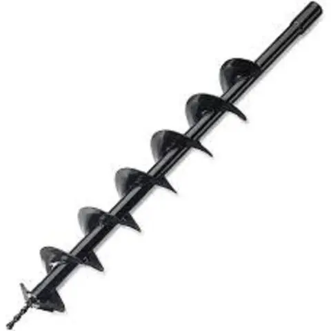 4" INCH EARTH AUGER DRILL BIT
