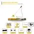 GRASS CUTTING MACHINE WITH 12V BATTERY