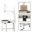 BOX STRACH WRAPPER WITH TOP PNEUMATIC HOLDER 900*900 MM