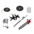MULTI TOOL ATTACHED SIDEPACK BRUSH CUTTER, 52 CC, 2 STROKE