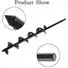 4" INCH EARTH AUGER DRILL BIT