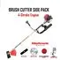 NEPTUNE BC-360 HEAVY DUTY SIDE PACK BRUSH CUTTER 4 STROKE