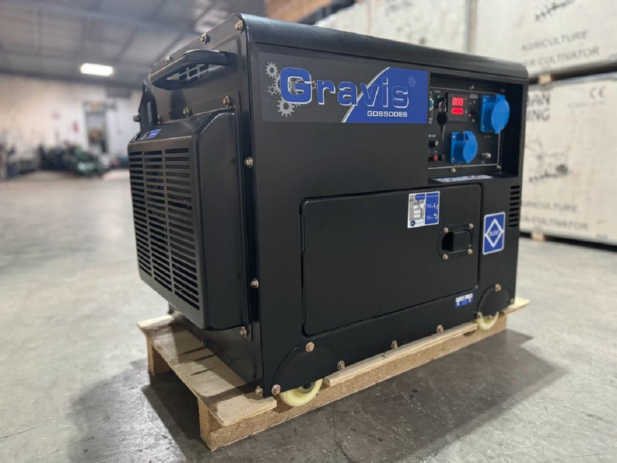 Gravis GD8500ES 7 Kva Silent Diesel Generator